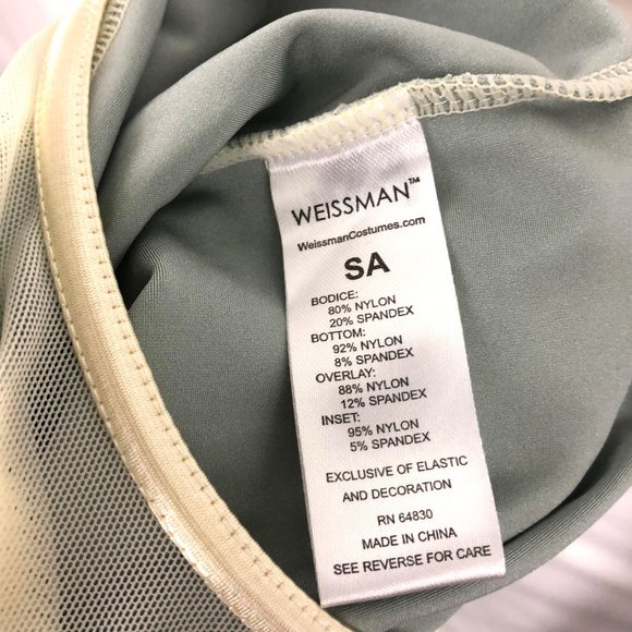 Weissman Ivory & Green Tutu Leotard Set (Read!) - Picture 6 of 9